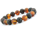 Amber beaded bracelet