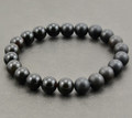 Black Mens Amber Bracelet