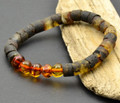 Mens Amber Healing Bracelet,