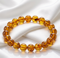 Amber Beaded Bracelet