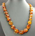 Amber Beaded Necklace