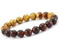Mens Amber Beaded Bracelet