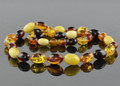 Amber Beaded Necklace 