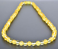 Amber Beaded Necklace 