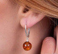 Amber Earrings