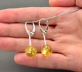 Amber Earrings