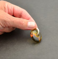 Amber Donut Pendant