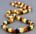 Amber Beaded Necklace 