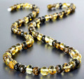 Green Amber Necklace