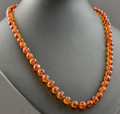 Amber Beaded Necklace 