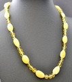 Amber Beaded Necklace 