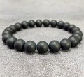 Mens Amber Beaded Bracelet