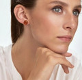 Amber Stud Earrings 