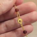 Amber Flower Necklace