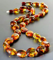 Amber Beaded Necklace 