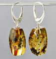 amber earrings
