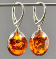 amber earrings
