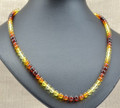 Amber Beaded Necklace 
