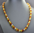 Amber Beaded Necklace