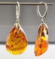 Amber Teardrop Earrings 