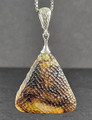 Triangle Amber Pendant