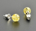 Amber Stud Earrings