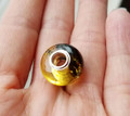 Amber Charm Bead