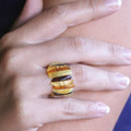 Amber Stretch Ring
