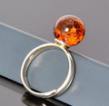 Cognac Amber Ring