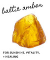 Amber Teardrop Earrings