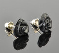 Amber Rose Stud Earrings