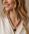 Amber Pendant Necklace