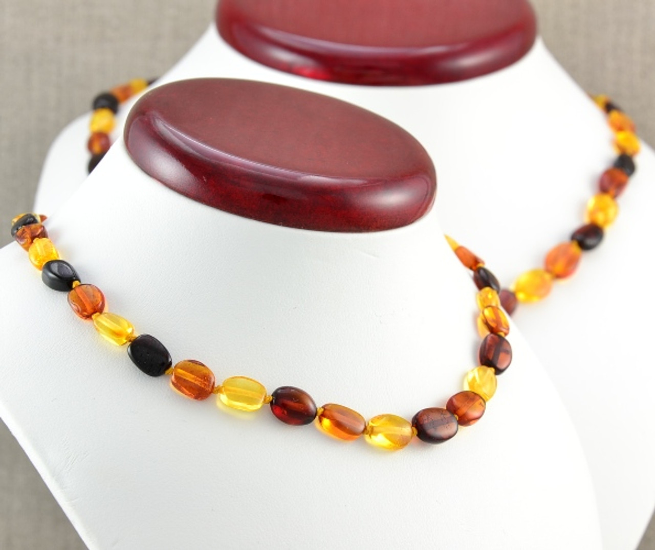 amber touch teething necklace