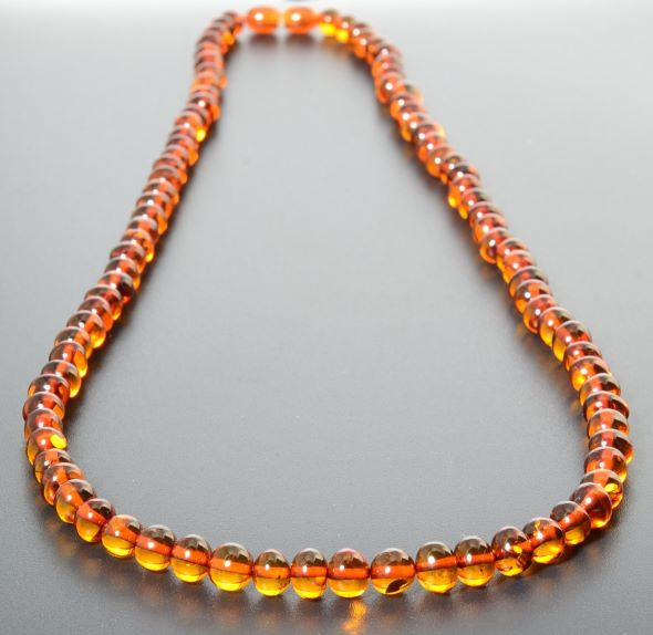 Mens Amber Beaded Necklace Made of Amber. Best Prices.