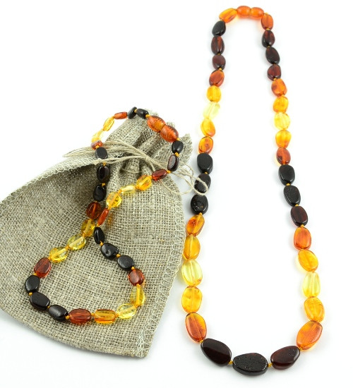 Amber Beaded Necklaces