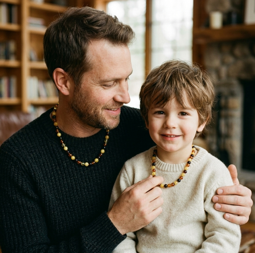 Matching Amber Necklaces