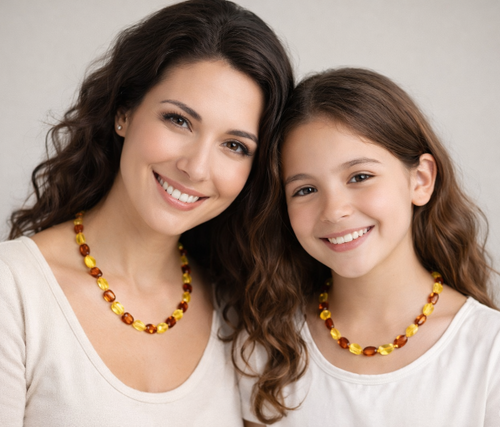 Amber Beaded Necklaces