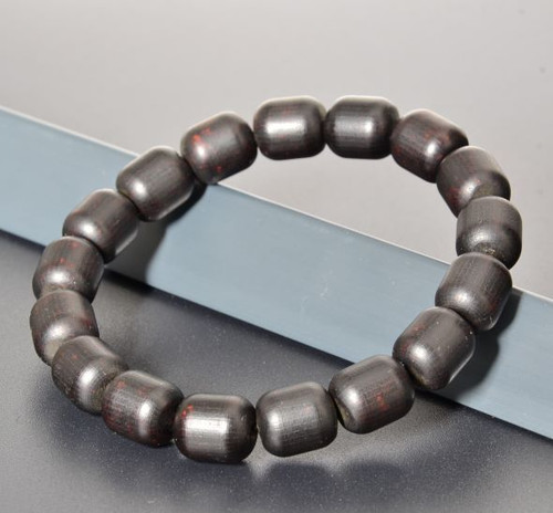 Mens Amber Beaded Bracelet