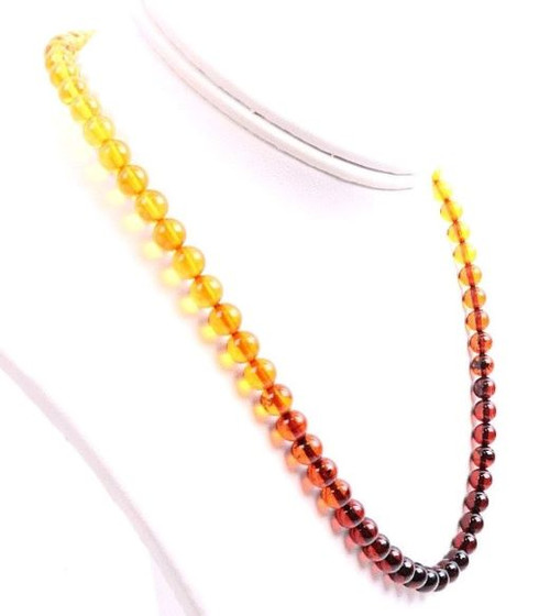 Genuine Baltic Honey Amber, Cherry Amber and Citrine Amber Beaded 4-St –  Tibet Shining