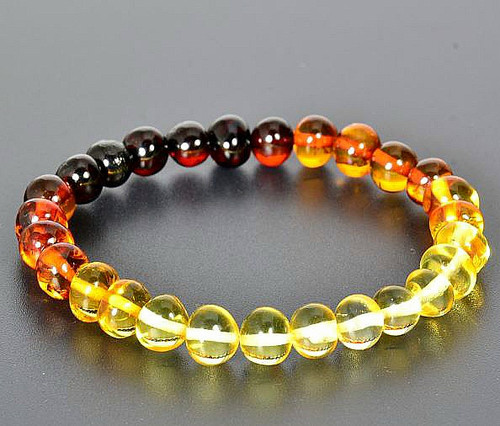 Amber Beaded Bracelets
