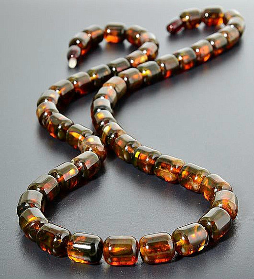 Mens Amber Necklace