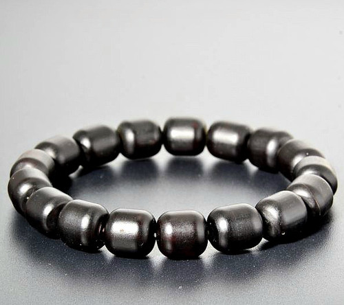 Mens Amber Beaded Bracelet
