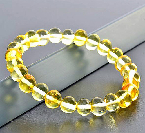 Amber Beaded Bracelets
