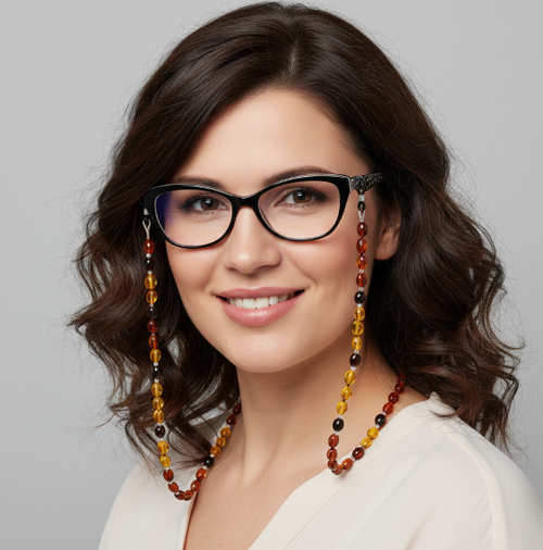 Amber Cord For Glasses