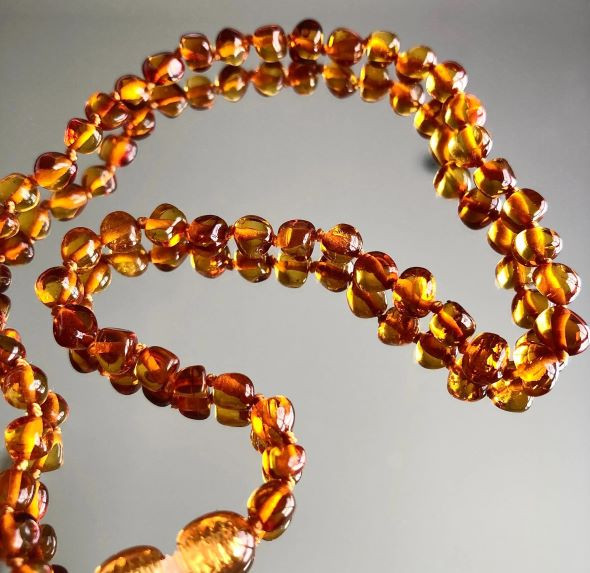 amber teething necklace 