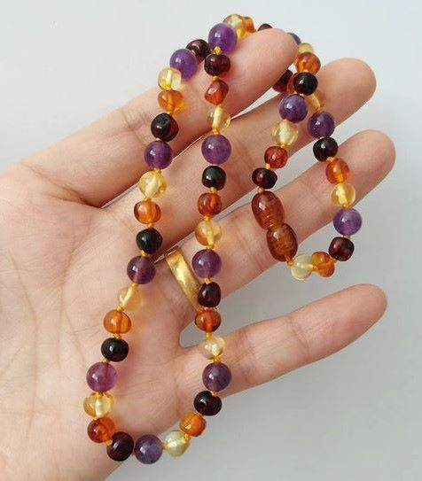Amber Teething Necklace, 