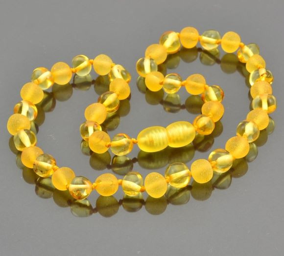 Childrens Amber Beaded Necklace 