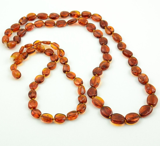 Amber Beaded Necklaces