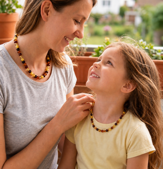 Amber Beaded Necklaces