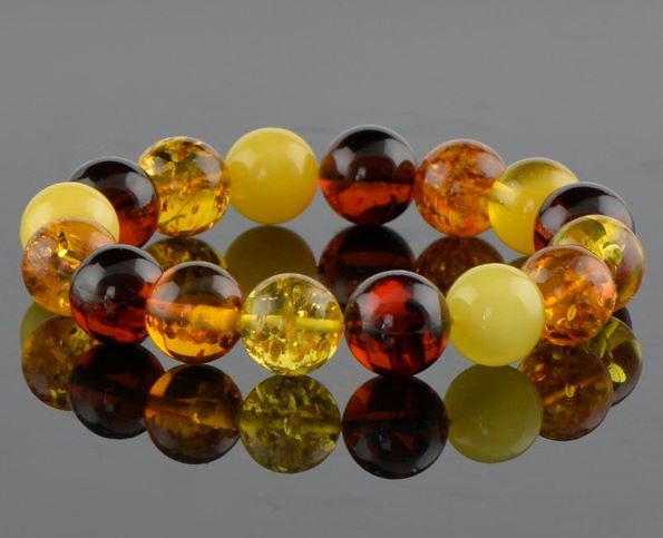 Amber Beaded Bracelets